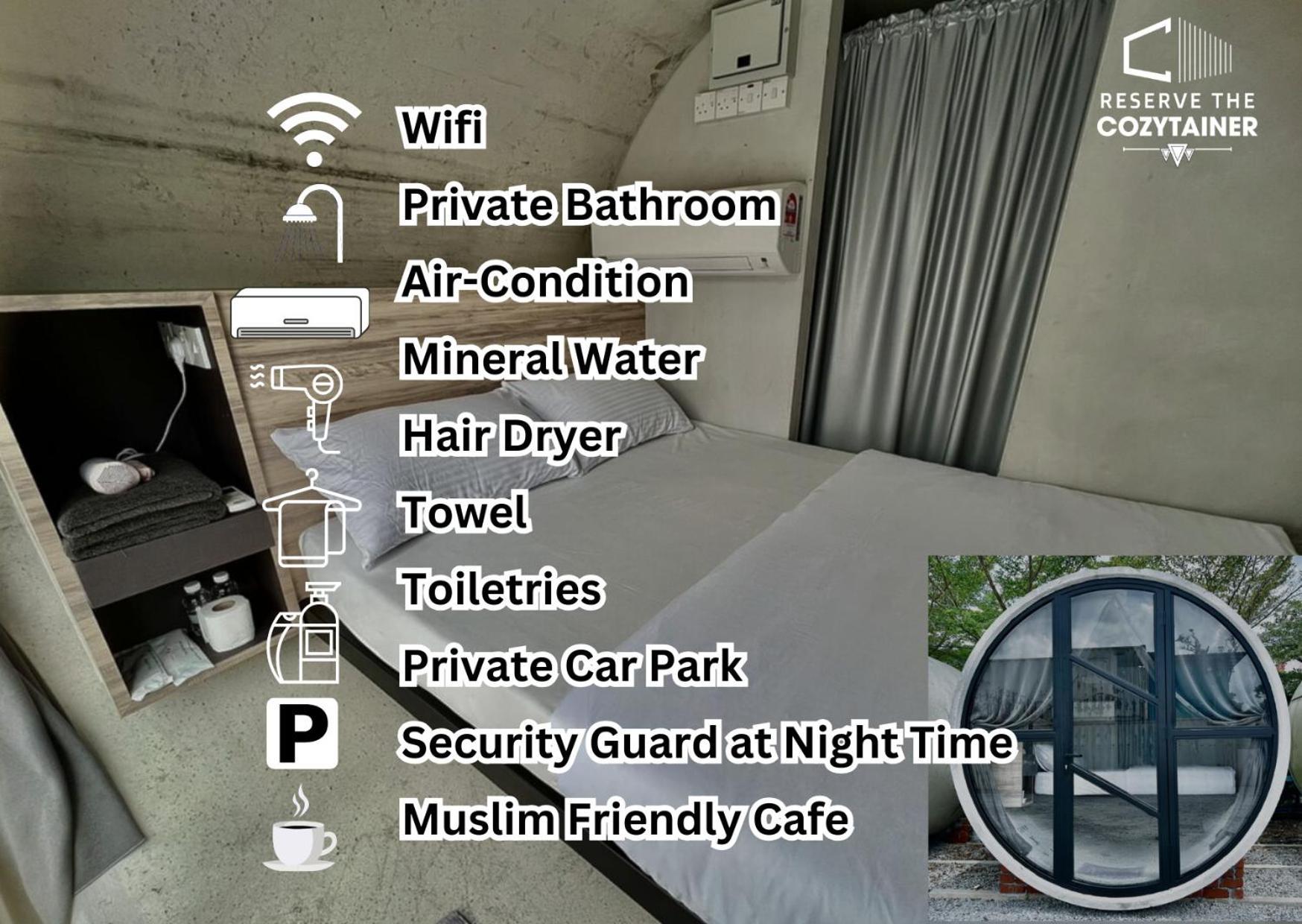 Reserve The Cozytainer Taiping Extérieur photo